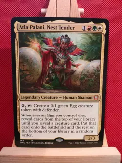 Atla Palani, Nest Tender - Dominaria United Commander - Mythic - NM - MTG - Image 1