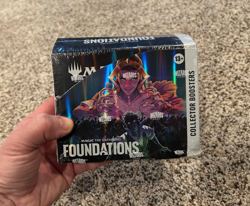 mtg Foundations Collector Booster box from inner case - Image 1