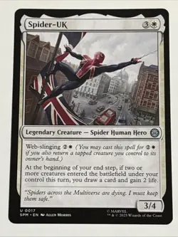 MTG Universes Beyond: Spider-man Spider-UK 0017 NM - Image 1
