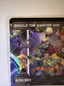 Behold the Sinister Six! (Borderless) Marvel's Spider-Man Foil - Image 5