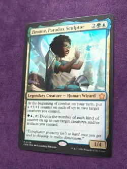 MTG Zimone, Paradox Sculptor Foundations FOIL - Image 2