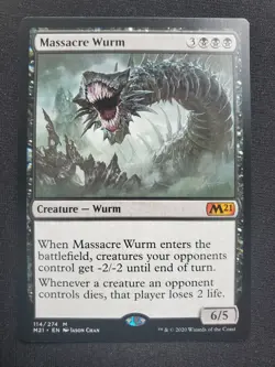 Massacre Wurm - Core Set 2021 *NM* Near Mint MTG - Image 1