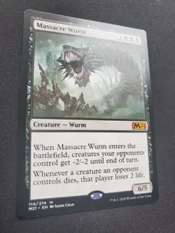 Massacre Wurm - Core Set 2021 *NM* Near Mint MTG - Image 3
