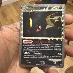 Pokemon Umbreon Prime 86/90 Undaunted Holo LP - Image 1