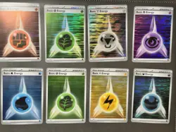 Pokemon TCG Scarlet & Violet Lot of 32 Holo Energy Cards NM - Image 3