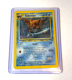Kabutops 6/75 Neo Discovery Unlimited Holo Rare Vintage Pokemon TCG LP - Image 1