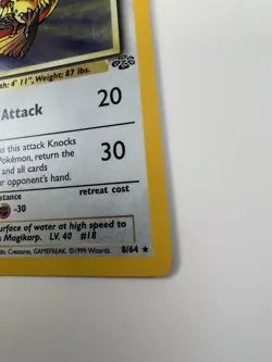 1999 Pokemon TCG Pidgeot Jungle Set 8/64 WotC 1st Edition Holo Rare LP+ - Image 4