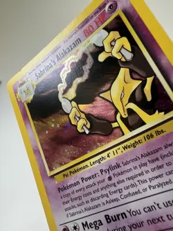 Pokemon Alakazam Holo Rare Sabrina's Gym Challenge 16/132 - Image 3