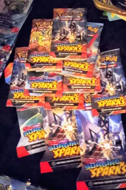 Pokemon Surging Sparks Sleeved Booster Packs X22 - Image 3