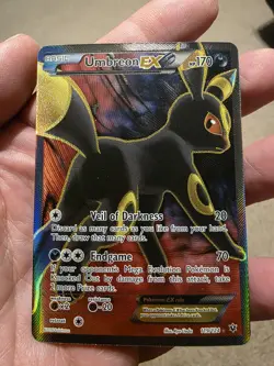 Umbreon EX Full Art 119/124 - Fates Collide (2016) - Pokemon TCG - Image 1
