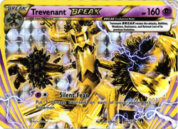 Pokemon TCG Trevenant BREAK 66/122 BREAKpoint Ultra Rare Holo DMG - Image 1