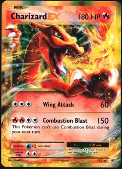 Pokemon XY - Evolutions 12/108 Charizard EX - Image 1