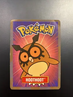 2000 Pokemon Hoothoot Betty Crocker Fruit Roll-up Official Nintendo Promo - Image 1