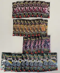 Pokemon Paldean Fates BOOSTER PACK Lot Of 33 - NEW SEALED - Image 1