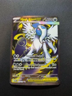 Mega Absol ex - 161/132 ME01: Mega Evolution Holo Pokemon TCG NM - Image 1