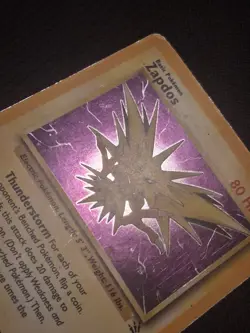Pokemon TCG Zapdos Fossil 15/62 Holo Unlimited Holo Rare - HP - Image 4