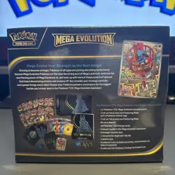 Pokemon Center Stamp Mega Evolution Lucario - Elite Trainer Box ETB - Sealed NEW - Image 2