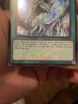 Majesty with Eyes of Blue LCKC-EN031 Unlimited Secret Rare NM +Bonus FREE SHIPPI - Image 3