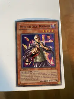 Yugioh Kycoo The Ghost Destroyer 1st Edition LON-062 Super Rare NM - Image 1