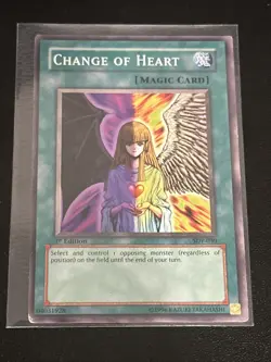 Yugioh Change of Heart SDP-030 Common - 1st Edition - NM - Image 1