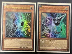 YuGiOh PSY-Framegear Beta & PSY-Framegear Gamma - HSRD-EN030 & 031 - 1st Ed - NM - Image 1