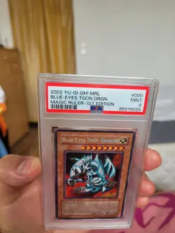 PSA 9 - YUGIOH - 2003 - MRL-000 - 1. ED. - BLUE-EYES TOON DRAGON - SECRET RARE - Image 2
