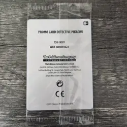 Pokemon TCG Detective Pikachu Promo Card SM190 - Brand New & Sealed - Image 2