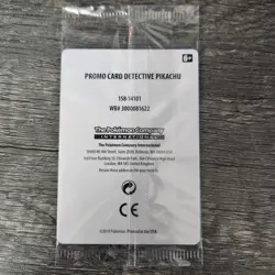 Pokemon TCG Detective Pikachu Promo Card SM190 - Brand New & Sealed - Image 4