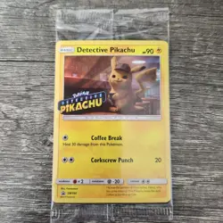 Pokemon TCG Detective Pikachu Promo Card SM190 - Brand New & Sealed - Image 5
