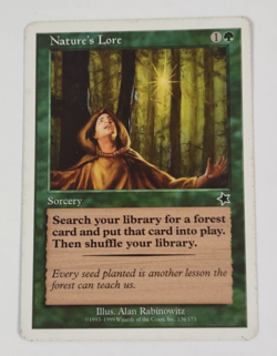 Nature's Lore 136/173 Starter 1999 Magic The Gathering MTG Card MP - Image 1