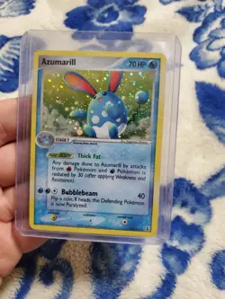 MP Pokemon 114/113 EX Delta Species Holo Azumarill Secret Rare Card - Image 1