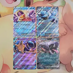 Pokemon Card Lot of 4 EX Double Rares Scarlet & Violet 151 - Image 1