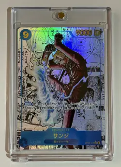 Sanji OP06-119 SEC-SP Manga Alt Art Best Vol.2 Japanese One Piece Card NM - Image 1