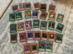 Yu-Gi-Oh Lot of 30 Holo Mixed Trading Cards Near Mint Condition - Image 1