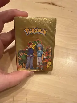 55Pcs Pokemon Card Foil GOLD PACK CARDS TCG GX Vmax GX Card Charizard Rare - Image 3