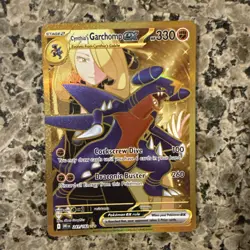 Cynthia's Garchomp EX 241/182 Sv10: Destined Rivals Hyper Rare Card - Image 1