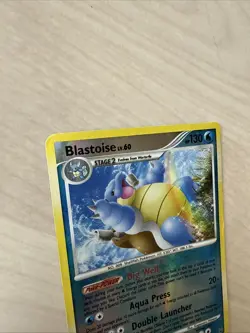 Blastoise 2/127 Platinum Reverse Holo Pokemon Card - Heavily Played (PR) - Image 3