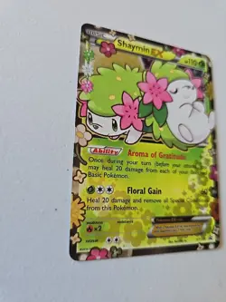 Pokemon Shaymin EX XY148 XY Black Star Promo Black Star 2016 Card - Image 2