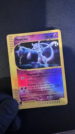 Mewtwo E Read Reverse Holo 20/165 (Expedition Base Set) Pokemon Card - Image 2