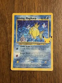 Pokemon TCG Shining Magikarp Celebrations Card Near Mint Condition - Image 1