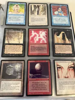 MTG The Dark COMPLETE NM/MP 119 English Card Set - Image 1