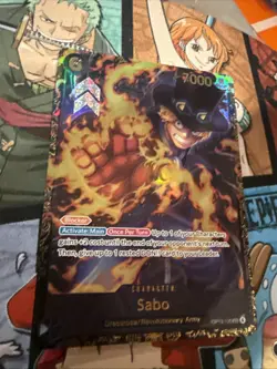 Sabo (Store Treasure Cup 2025) OP13-120 One Piece Promotion Cards Foil - Image 2
