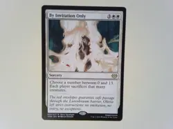 By Invitation Only - Crimson Vow - Magic the Gathering Mtg white - Image 1