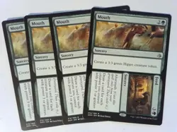 4x Mouth // Feed Amonkhet - Magic the Gathering MTG Green - Image 1