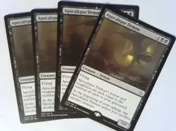 4x Apocalypse Demon Hour of Devastation - Magic the Gathering Black - Image 1