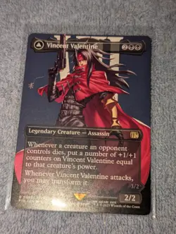 Vincent Valentine (Borderless) Final Fantasy MTG Near Mint #0383 - Image 1