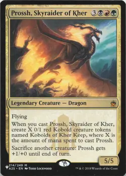 Prossh, Skyraider of Kher M The List Reprints 214/249 - LP MTG - Image 1