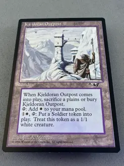 Kjeldoran Outpost Alliances MTG-Never Played NM-Rare RESERVE LIST-Vintage Magic - Image 3