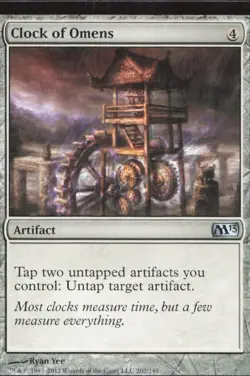 Magic 2013 (M13) #202 Clock of Omens - Image 1