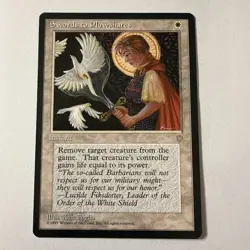 MTG: NM Swords to Plowshares Ice Age Mtg Magic the Gathering - Image 1